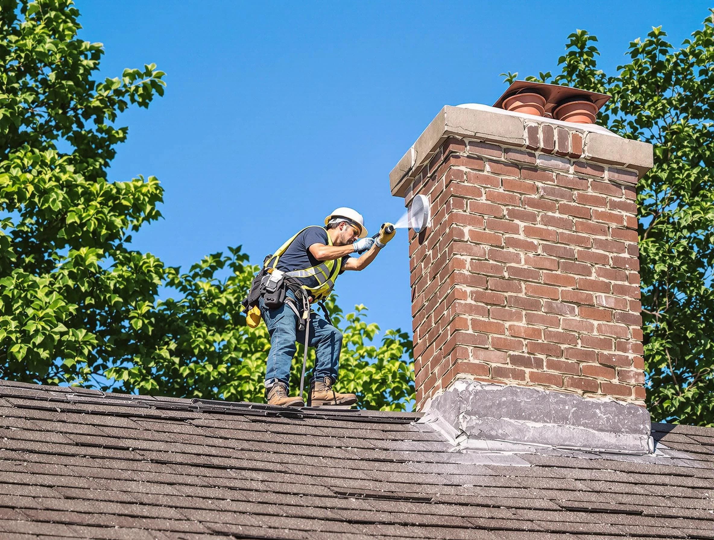 New Kensington Chimney Sweep performing an inspection with advanced tools in New Kensington, PA