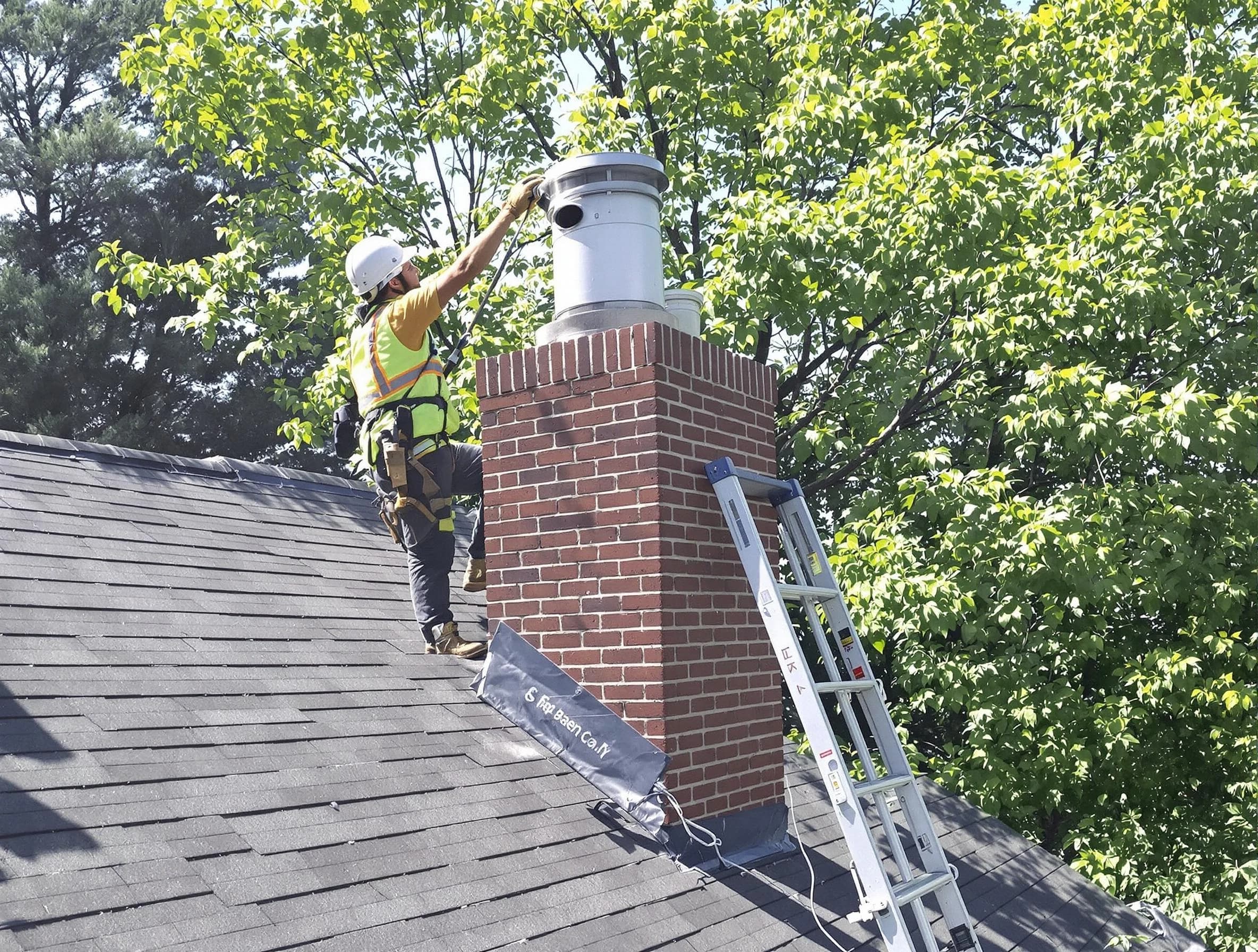 Chimney liner inspection by New Kensington Chimney Sweep in New Kensington, PA