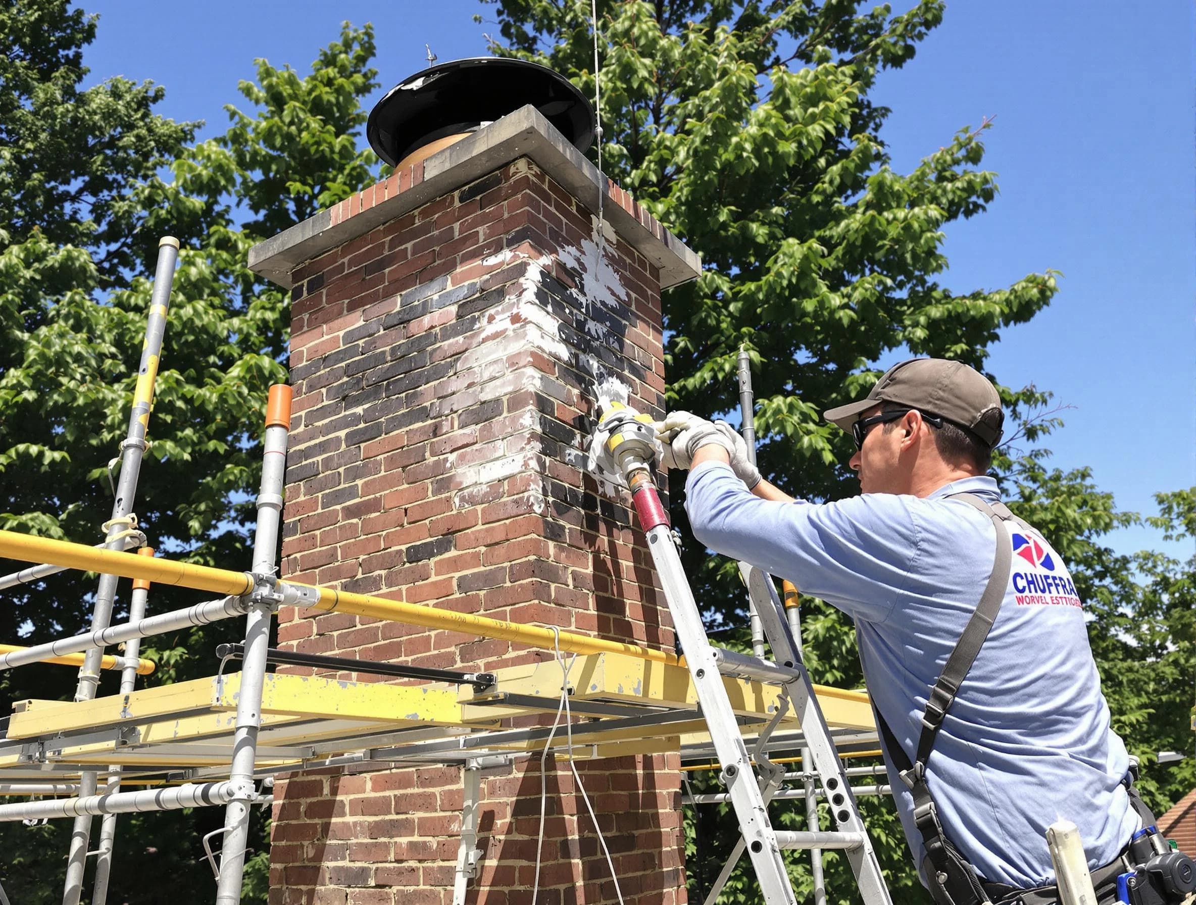 Structural chimney repair by New Kensington Chimney Sweep in New Kensington, PA