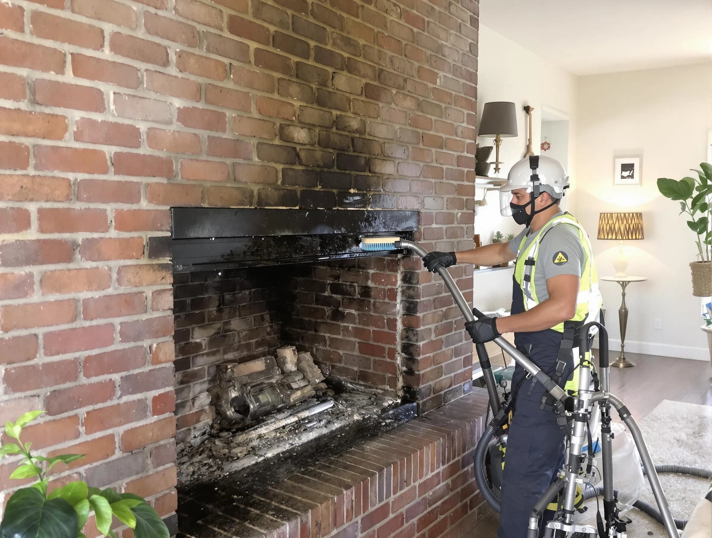 New Kensington Chimney Sweep providing fireplace cleaning services in New Kensington, PA